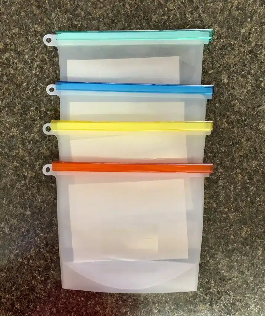 bolsas reutilizables de silicona